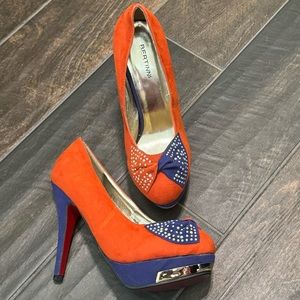 NEW Bertinni Platform Suede Stiletto Heels